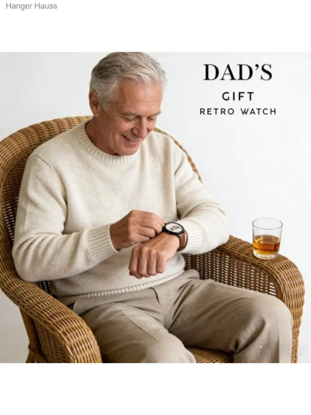 Retro Quartz Leather Watch - It's 5 O'Clock Somewhere Casual Vacation Style